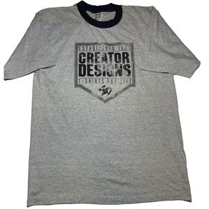 Leisure vintage t‎ shirt single stitch made in usa XL. Casual Graphic T-shirt.